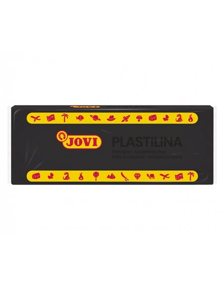 Boîte de 15 pastilles de pâte à modeler Jovi 150 g - Pâte à modeler végétale - Ne sèche pas - Sans gluten - Sans danger et non t