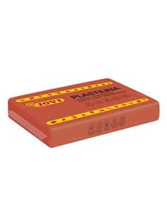Boîte de 15 tablettes de pâte à modeler Jovi 350 g - Pâte végétale - Ne sèche pas - Sans gluten - Sans danger - Facile à modeler