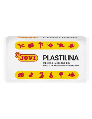 Boîte de 30 tablettes de pâte à modeler Jovi 50 g - Pâte végétale - Ne sèche pas - Sans gluten - Sans danger - Facile à modeler 