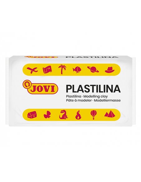 Boîte de 30 tablettes de pâte à modeler Jovi 50 g - Pâte végétale - Ne sèche pas - Sans gluten - Sans danger - Facile à modeler 