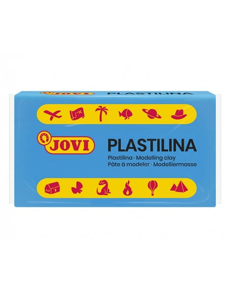 Boîte de 30 pastilles de pâte à modeler Jovi 50 g - Pâte végétale - Ne sèche pas - Sans gluten - Sans danger - Facile à modeler 