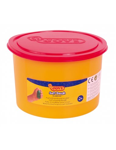 Pâte à modeler Jovi Soft Dough Blandiver en pot de 460 g - Souple et flexible - Facile à pétrir et à modeler - Idéale pour les d