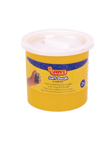 Pack de pâte à modeler Jovi Soft Dough Blandiver avec 5 boîtes de 110 g - Souple et flexible - Facile à pétrir et à modeler - Id