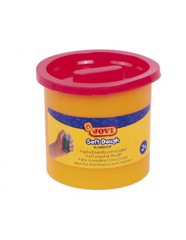Pack de 5 boîtes de pâte à modeler Jovi Soft Dough Blandiver de 110 g - Souple et flexible - Facile à pétrir et à modeler - Idéa