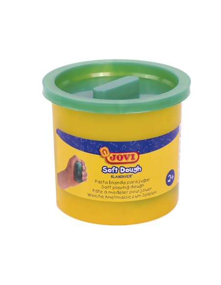Pack de pâte à modeler Jovi Soft Dough Blandiver avec 5 boîtes de 110 g - Souple et flexible - Facile à pétrir et à modeler - Id