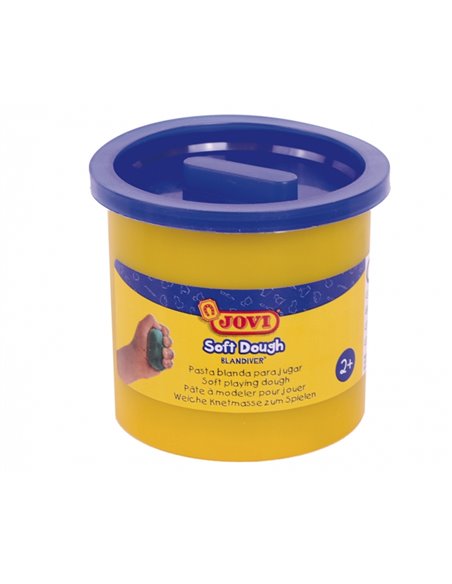 Pack de pâte à modeler Jovi Soft Dough Blandiver avec 5 boîtes de 110 g - Souple et flexible - Facile à pétrir et à modeler - Id