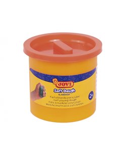 Pack de pâte à modeler Jovi Soft Dough Blandiver avec 5 boîtes de 110 g - Souple et flexible - Facile à pétrir et à modeler - Id