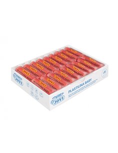 Boîte de 18 tablettes de pâte à modeler Jovi Baby 38 g - Pâte à modeler ultra douce - Stimule la créativité et la sensibilité ta