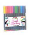 Pack Jovi de 10 barres de pâte à modeler 15 g - 8 couleurs basiques + 2 fluorescentes - Très malléable - Ne sèche pas - Couleurs
