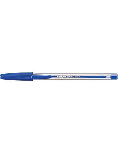 Stylo bille Carioca Sfera Ø 1 mm - Écriture Super Glide - Bleu