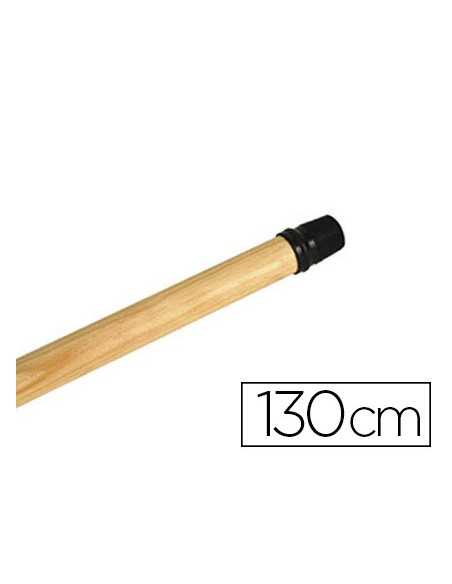 Manche bois longueur 130cm diamètre 24mm filetage