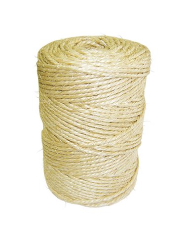Bobine de corde d'emballage Dohe 400 g - Sisal robuste - Spécialement conçue pour tous types d'applications