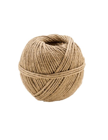 Bobine de corde de chanvre Dohe - 100 mètres - 400 g - Spécial emballage