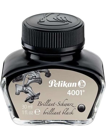 Encre Pelikan 4001 n° 78 - Flacon de 30 ml - Assure le fonctionnement parfait du stylo-plume - Couleur noire