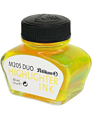 Encre Pelikan 4001 n° 78 - Flacon de 30 ml - Assure le parfait fonctionnement du stylo plume - Couleur jaune fluo