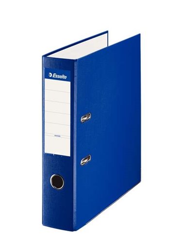 Classeur à levier Esselte - Format Folio - Dos 75 mm - Capacité 500 feuilles - Bleu