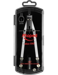 Boussole Maped avec Quick Mustache - Adaptateur et étui à plomb inclus