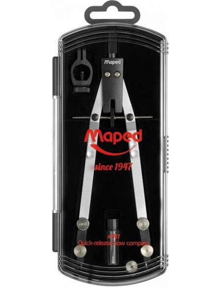 Boussole Maped avec Quick Mustache - Adaptateur et étui à plomb inclus