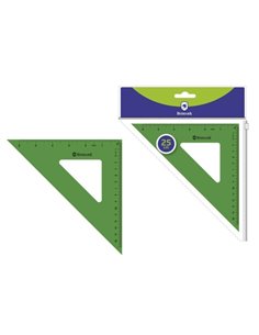 Bismark Acrylique Carré 25 cm - Haute Qualité - Étui zippé - Vert