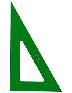 Papier à en-tête technique Faber-Castell 25 cm - Sans graduations - Vert transparent