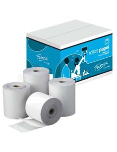 Rouleau de papier autocopiant Fabrisa - Dimensions : 70 x 65 x 12 mm