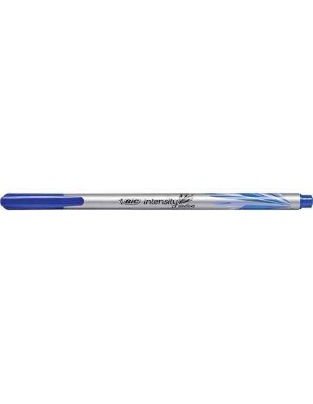 Marqueur Bic Intensity Medium, 0,8 mm, encre à base d'eau, bleu