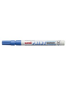 Marqueur peinture Uni-ball PX-21 - Pointe ogive acrylique 0,8-1,2 mm - Permanent sur toutes surfaces - Résistant à la lumière et