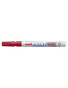 Marqueur peinture Uni-ball PX-21 - Pointe ogive acrylique 0,8-1,2 mm - Permanent sur toutes surfaces - Résistant à la lumière et