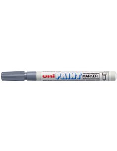 Marqueur peinture Uni-ball PX-21 - Pointe ogive acrylique 0,8-1,2 mm - Permanent sur toutes surfaces - Résistant à la lumière et