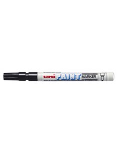 Marqueur peinture Uni-ball PX-21 - Pointe ogive acrylique 0,8-1,2 mm - Permanent sur toutes surfaces - Résistant à la lumière et