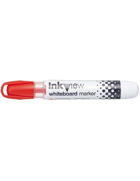 Marqueur pour tableau blanc Uni-ball PWB-202 - Pointe conique 1,8-2,2 mm - Zone de niveau d'encre transparente - Écriture lumine