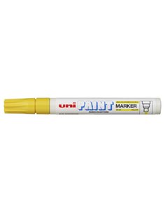 Marqueur peinture Uni-ball PX-20 - Pointe ogive acrylique 2,2-2,8 mm - Permanent sur toutes surfaces - Résistant à la lumière et