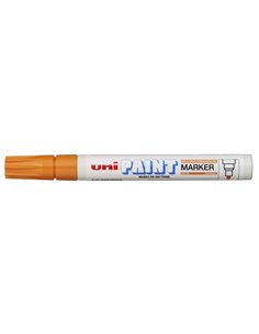 Marqueur peinture Uni-ball PX-20 - Pointe ogive acrylique 2,2-2,8 mm - Permanent sur toutes surfaces - Résistant à la lumière et