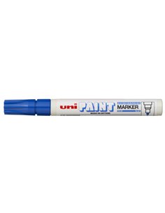 Marqueur peinture Uni-ball PX-20 - Pointe ogive acrylique 2,2-2,8 mm - Permanent sur toutes surfaces - Résistant à la lumière et