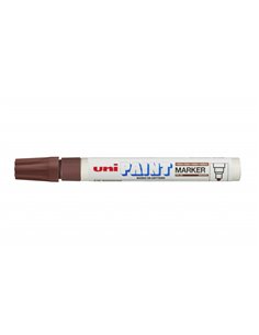 Marqueur peinture Uni-ball PX-20 - Pointe ogive acrylique 2,2-2,8 mm - Permanent sur toutes surfaces - Résistant à la lumière et