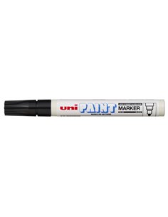 Marqueur peinture Uni-ball PX-20 - Pointe ogive acrylique 2,2-2,8 mm - Permanent sur toutes surfaces - Résistant à la lumière et