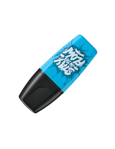 Surligneur fluorescent Stabilo Boss Mini by Snooze One Mini - Taille de trait 2-5 mm - Encre à base d'eau - Anti-dessèchement - 