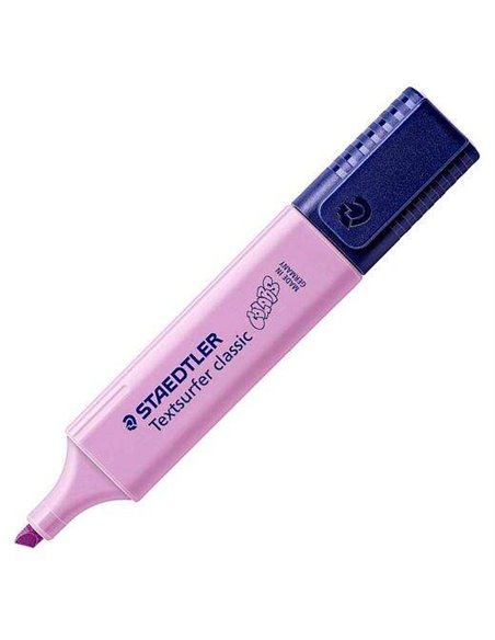 Marqueur fluorescent pastel Staedtler Textsurfer Classic 364 - Pointe biseautée - Taille de trait 1-5 mm - Encre à base d'eau - 