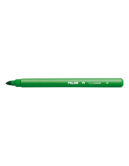 Marqueur fluorescent Milan Junior - Pointe biseautée 1 - 4 mm - Vert