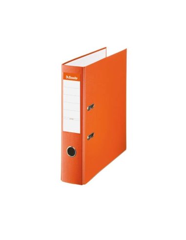 Classeur à levier Esselte - Format A4 - Dos 75 mm - Capacité 500 feuilles - Orange