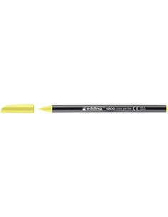 Marqueur Edding 1200 - Pointe ronde - Ligne 1 mm - Encre à base d'eau - Jaune fluo